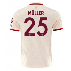 Bayern Munich Thomas Muller #25 Replika Tredjetrøje 2024-25 Kortærmet